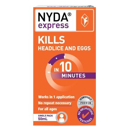 Product image NYDA® express - includes louse and nit comb